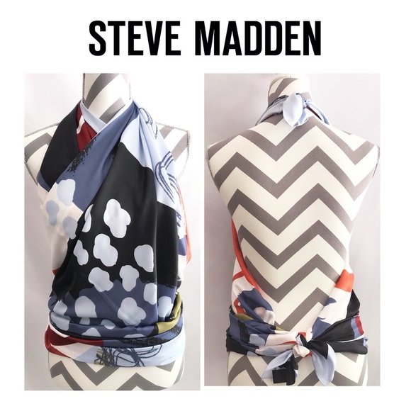 NWT STEVE MADDEN X-Large 48” Wrap Scarf-Chic! - Picture 3 of 8